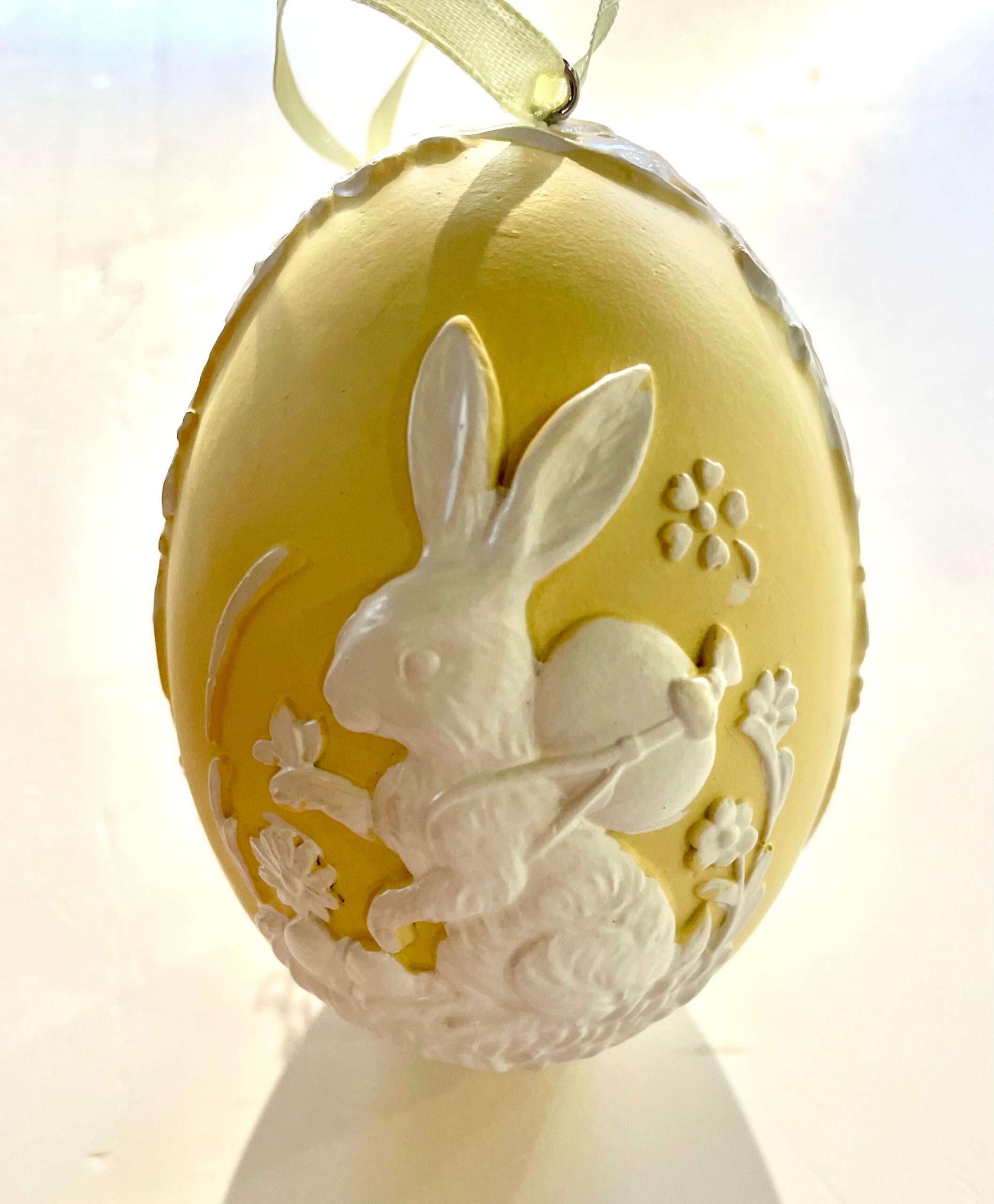 EDG Enzo De Gasperi Uovo di Pasqua da Appendere Gialla