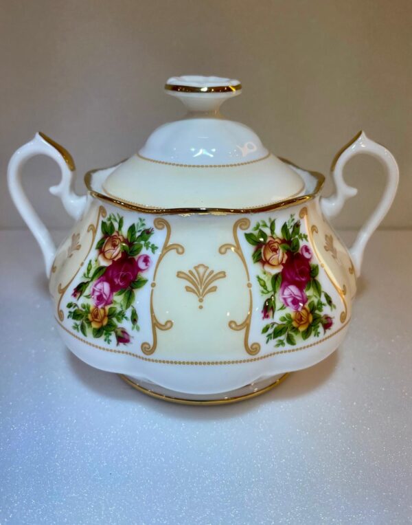 Royal Albert Zuccheriera Rose Cameo Peach Porcellana Bone China