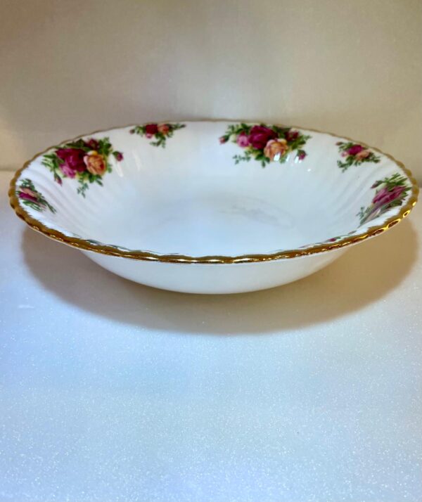 Royal Albert Old Country Roses Ciotola Insalatiera D24 H5.5 Porcellana Inglese Bone China